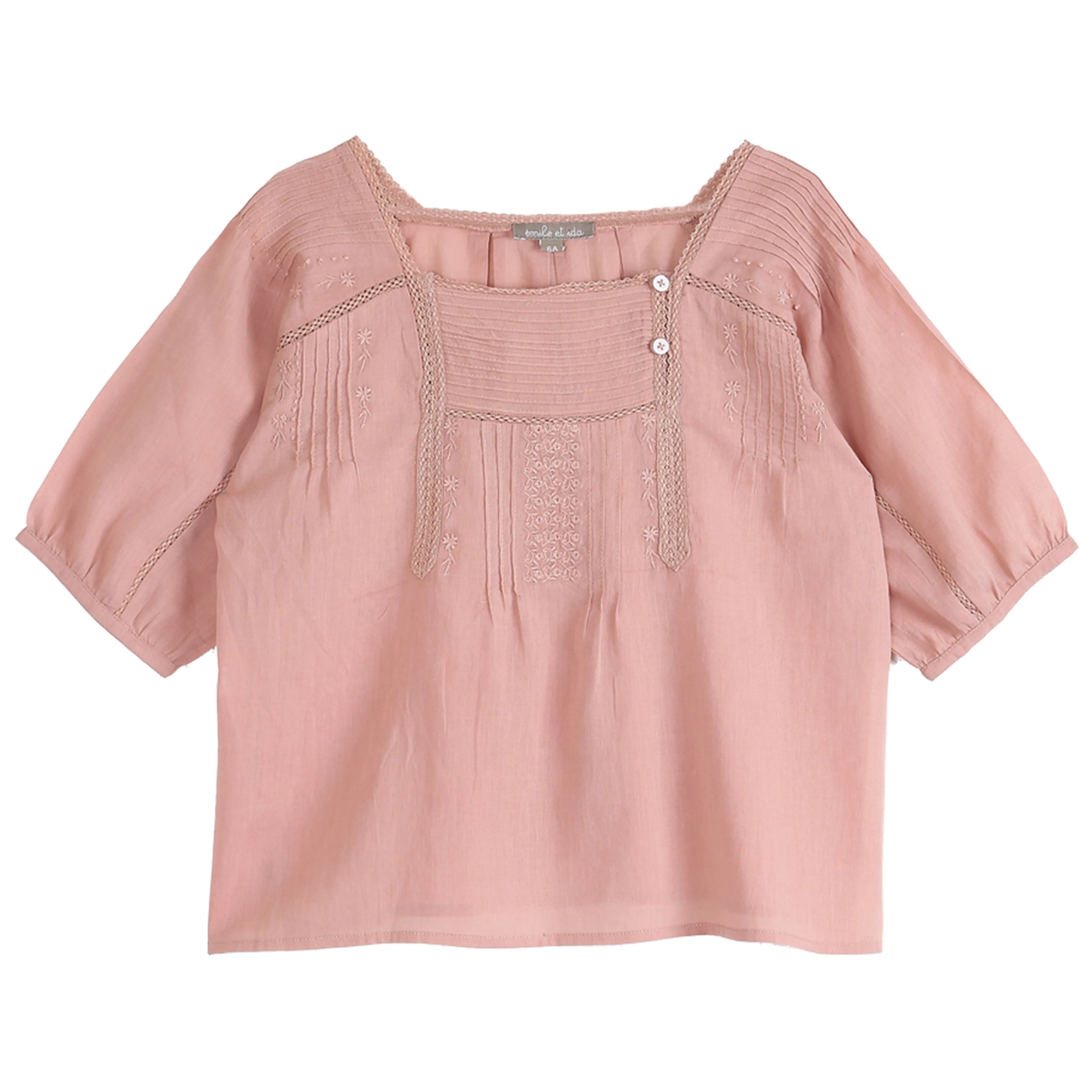 Emile et Ida Blouse Blush