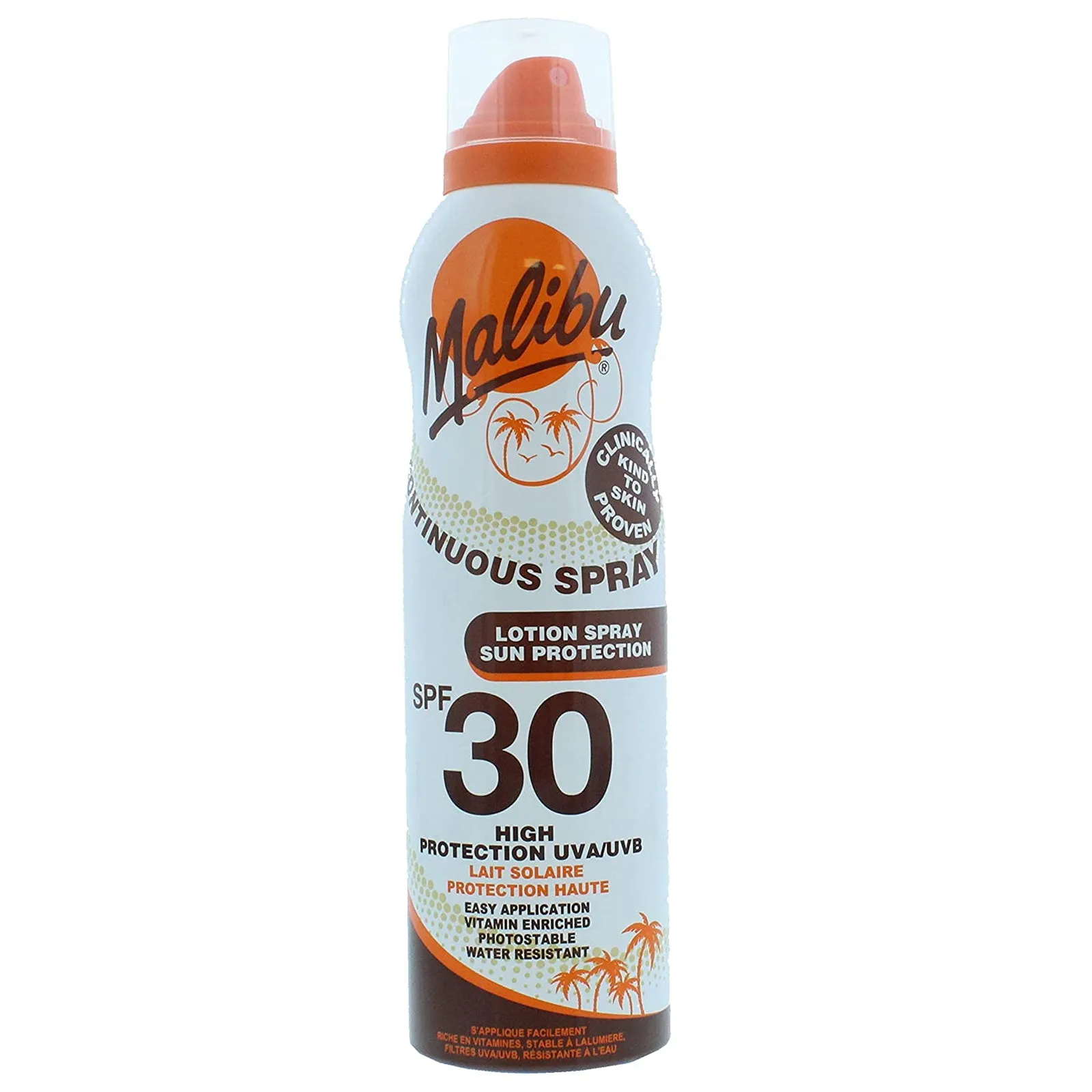 Malibu Continuous Lotion Spray SPF 30 175ml
