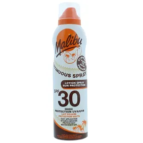 Malibu Continuous Lotion Spray SPF 30 175ml