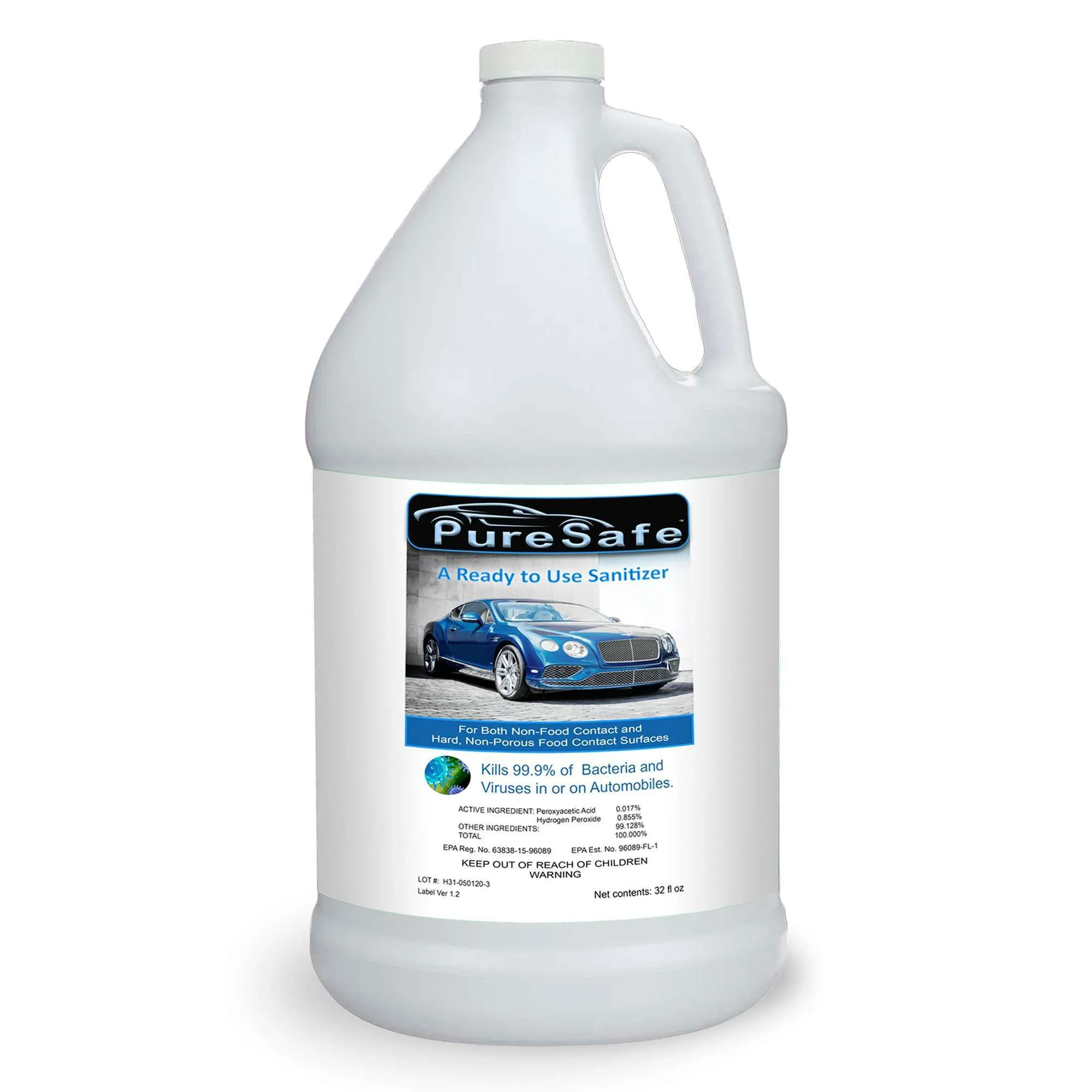 PureSafe Auto Disinfectant & Deodorize-1-gallon