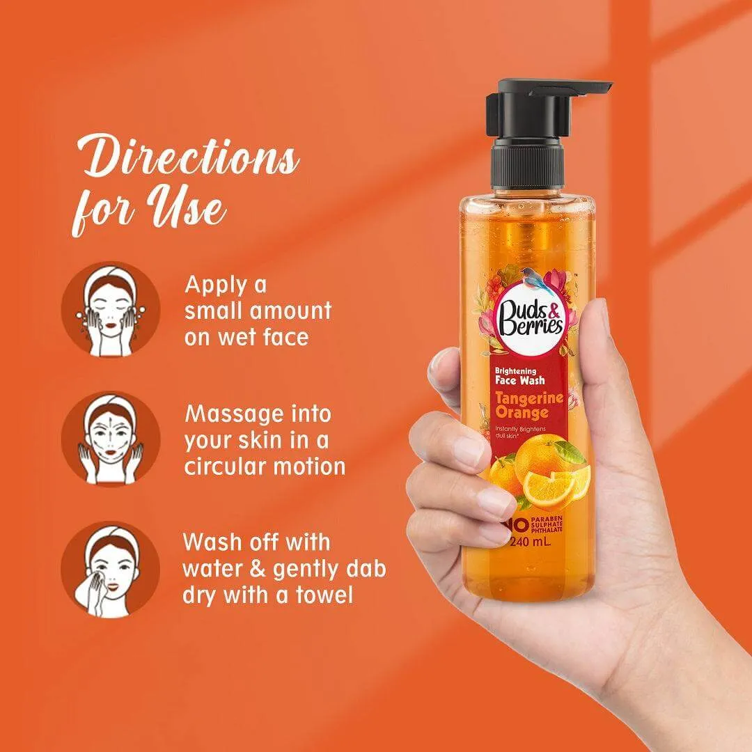 Tangerine Orange Brightening Face Wash- 240 ml