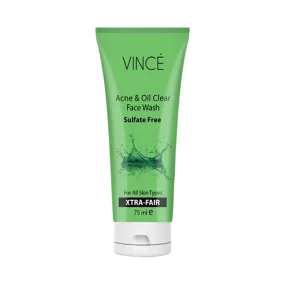 Vince Acne And Oil Clear Face Wash 75ml
