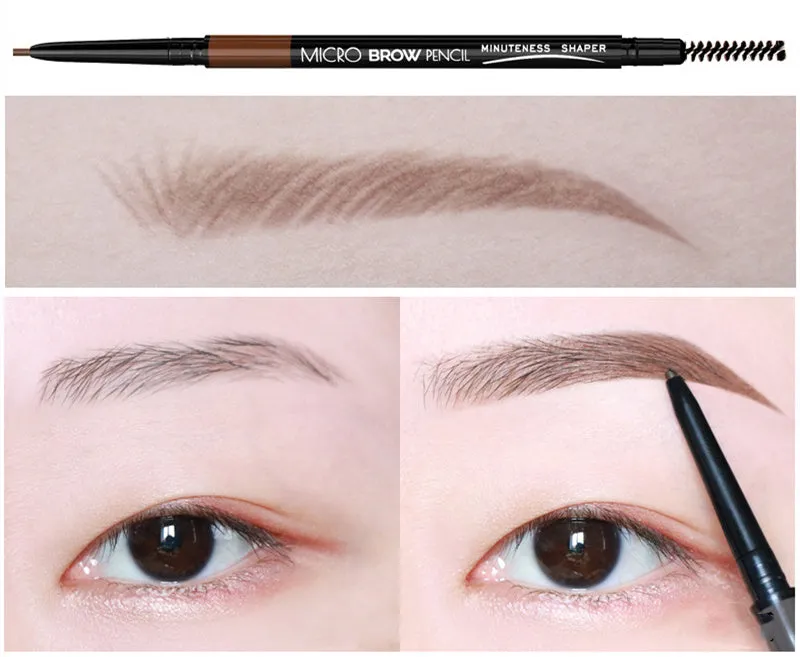 Waterproof Double-headed Eyebrow Pencil