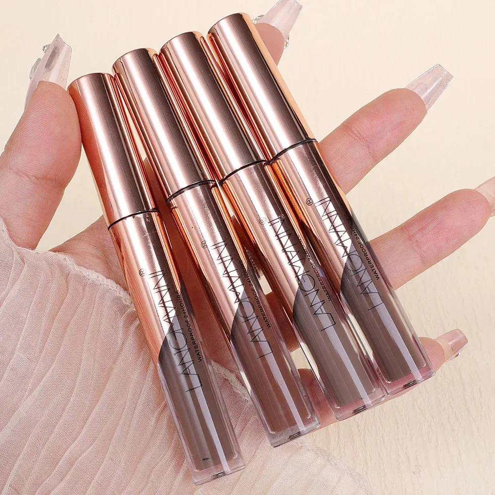 Yeknu Eyebrow Dye Cream Semi Permanent Waterproof Natural Smudge-proof Eye Brow Coffee Black Brown Color Long Lasting Brow Gel Makeup