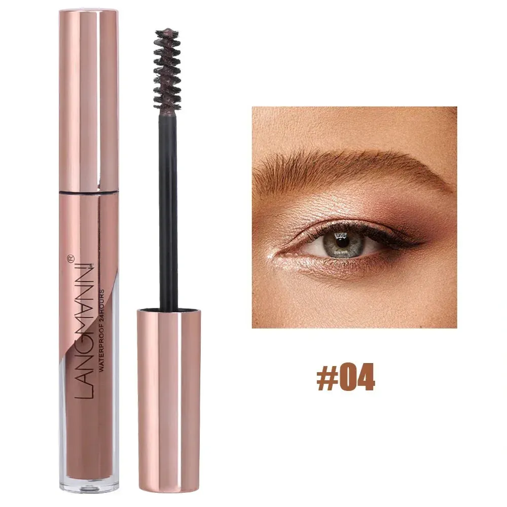 Yeknu Eyebrow Dye Cream Semi Permanent Waterproof Natural Smudge-proof Eye Brow Coffee Black Brown Color Long Lasting Brow Gel Makeup